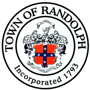 the logo of randolph city in circle