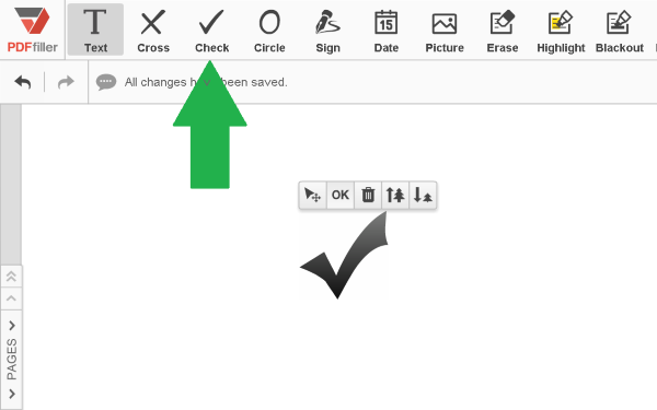 checkmarks, add a checkmark, add checkmarks to a pdf document, pdf, adding checkmarks, PDFfiller, pdffiller features, PDFfiller tips, best PDF editor, PDF Editor, edit document online