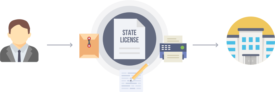 state license diagram