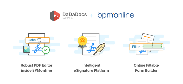 PDF editor, eSignature manager, fillable form builder for bpm'online